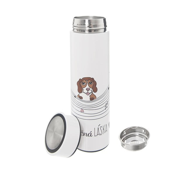 Biały termos 400 ml – Orion-image-2