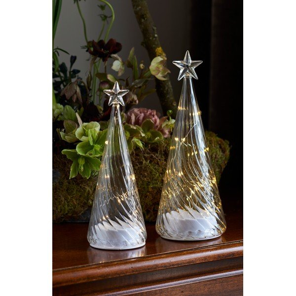 Dekoracja świetlna w kształcie choinki LED Sirius Tree, wys. 26 cm-image-1