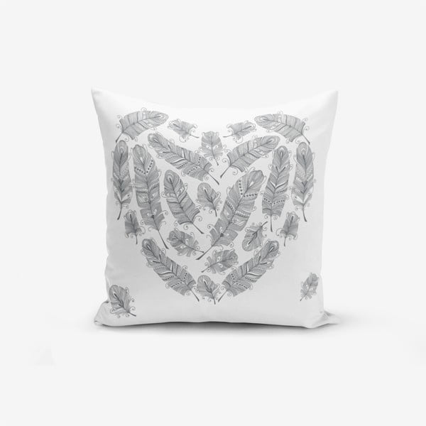 Poszewka na poduszkę z domieszką bawełny Minimalist Cushion Covers Desen, 45x45 cm