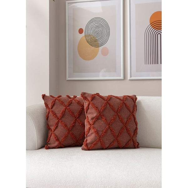 Poszewki na poduszki zestaw 2 szt. 43x43 cm Tuffet – Mioli Decor-image-1