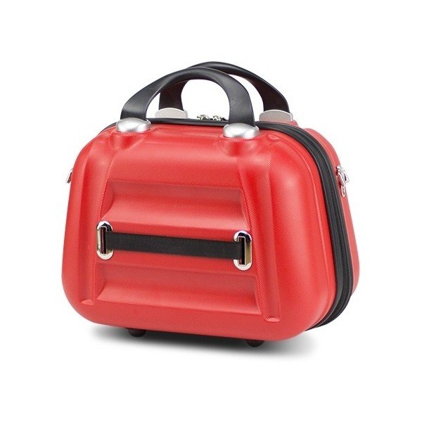 Czerwony kuferek podróżny My Valice SMART BAG LASSO Make Up & Hand Suitcase-image-2