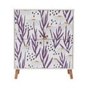 Biała szafka 95x111 cm Multilux – Kalune Design
