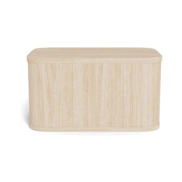 Szafka nocna w dekorze dębu wisząca/z półką w jasnym naturalnym kolorze Atmore – Actona-image-3