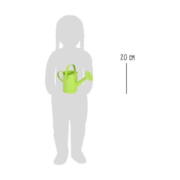 Zielona metalowa konewka dla dzieci Legler-image-1