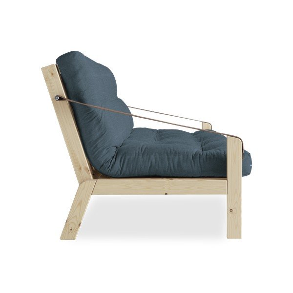 Sofa rozkładana Karup Design Poetry Natural Clear/Dark Blue-image-4
