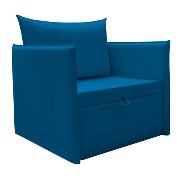 Niebieski fotel rozkładany 13Casa Furby Plus