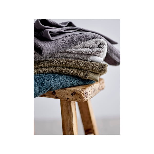 Szary ręcznik z bawełny organicznej 50x100 cm Comfort – Södahl-image-4