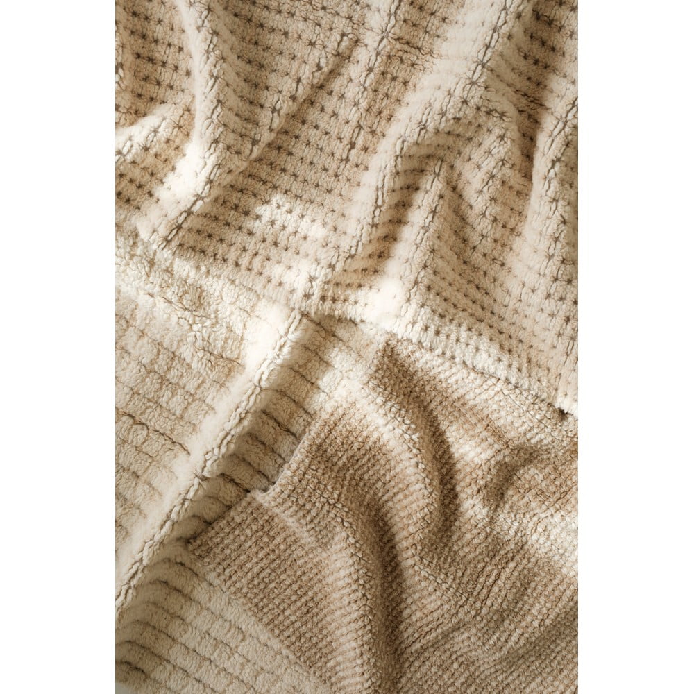 Wełniany chodnik odpowiedni do prania/tkany ręcznie w naturalnym kolorze 80x230 cm Unexpected Wool – Lorena Canals (zdjęcie 7)