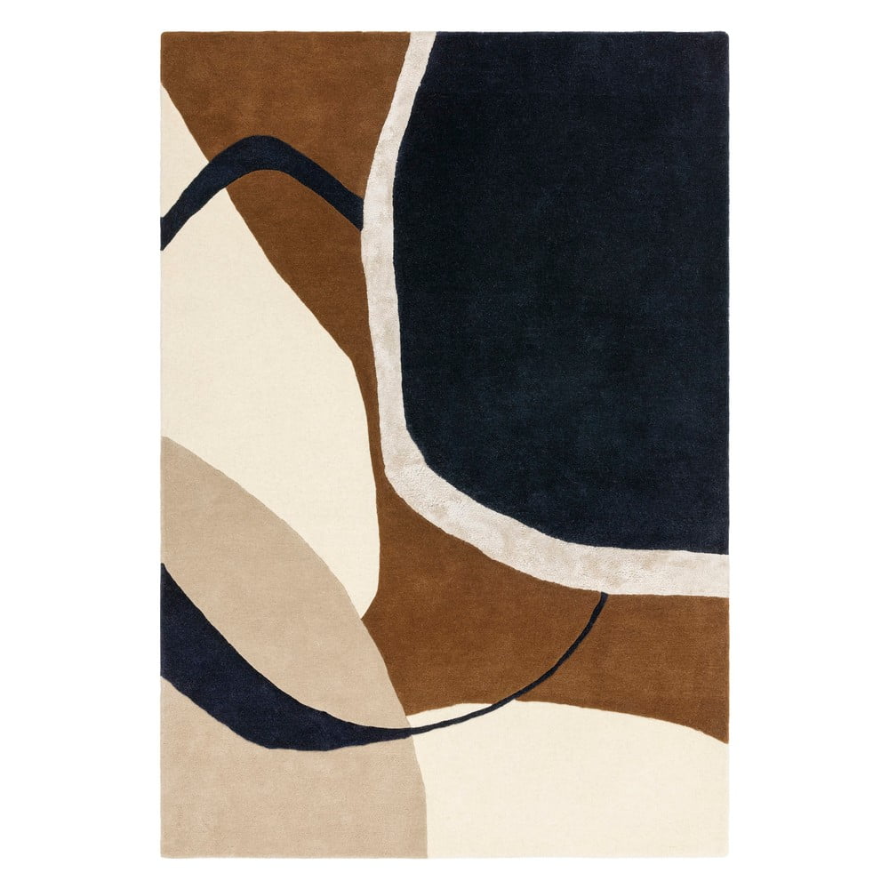 Ceglasty wełniany dywan tkany ręcznie 120x170 cm Matrix – Asiatic Carpets