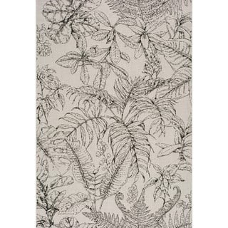 Kremowy dywan zewnętrzny Universal Tokio Leaf, 80x150 cm