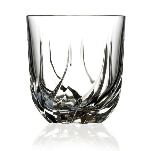 Zestaw 6 szklanek do whisky RCR Cristalleria Italiana Manuel, 400 ml