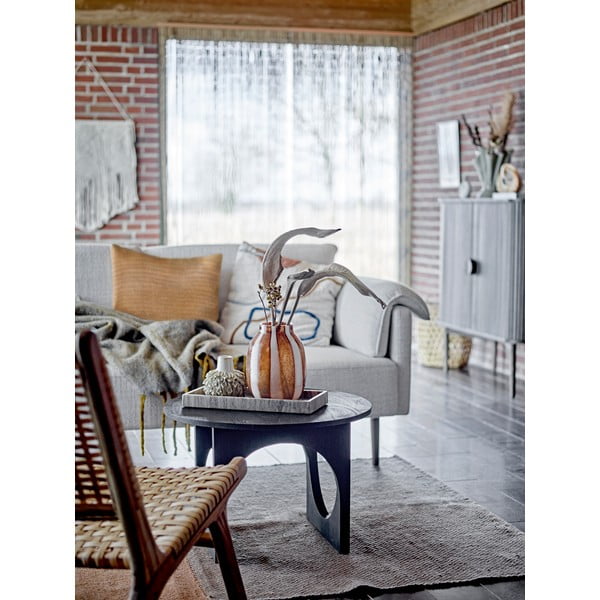 Brązowy szklany wazon Mayah – Bloomingville-image-2