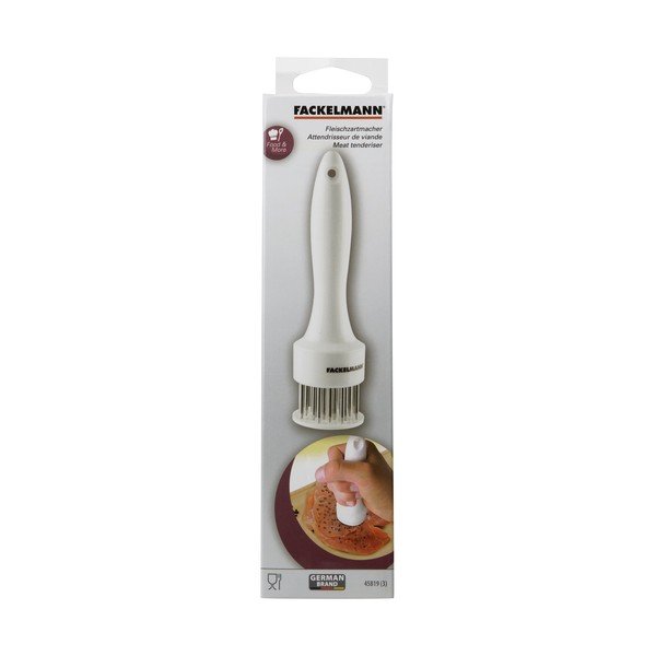 Biały nakłuwacz do zmiękczania mięsa Fackelmann Food & More-image-2