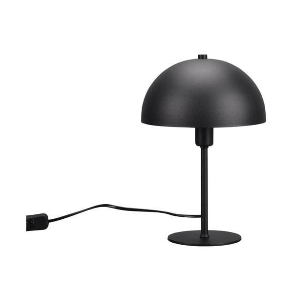 Lampa stołowa w kolorze matowej czerni (wys. 30 cm) Nola – Trio