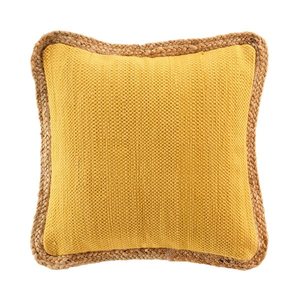 Poduszka dekoracyjna z mieszanki juty 45x45 cm Akina – douceur d'intérieur