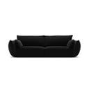 Czarna aksamitna sofa 208 cm Vanda – Mazzini Sofas