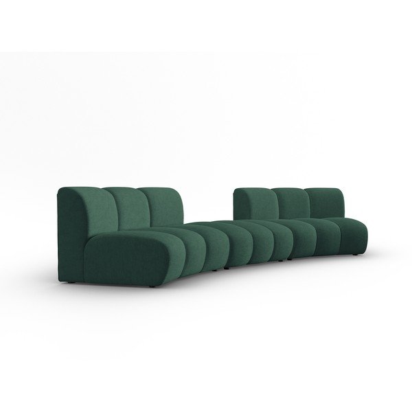 Zielona sofa 367 cm Lupine – Micadoni Home-image-2