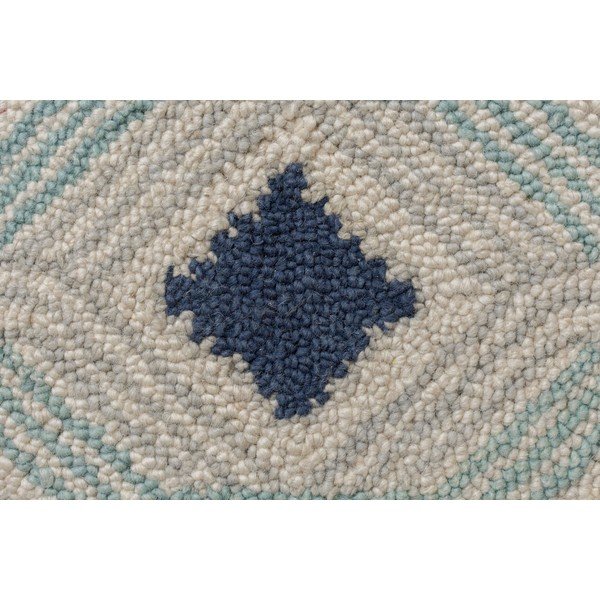 Beżowo-niebieski wełniany dywan Flair Rugs Marco, 120x170 cm-image-1