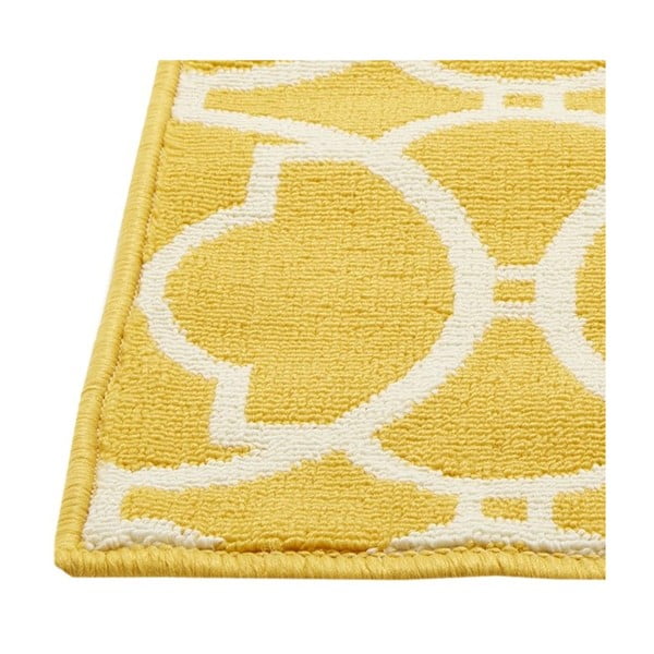 Żółty dywan odpowiedni na zewnątrz Floorita Interlaced, 160x230 cm-image-1