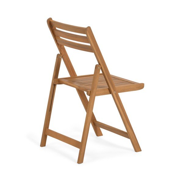 Składane krzesło ogrodowe z drewna akacji Kave Home Daliana-image-3
