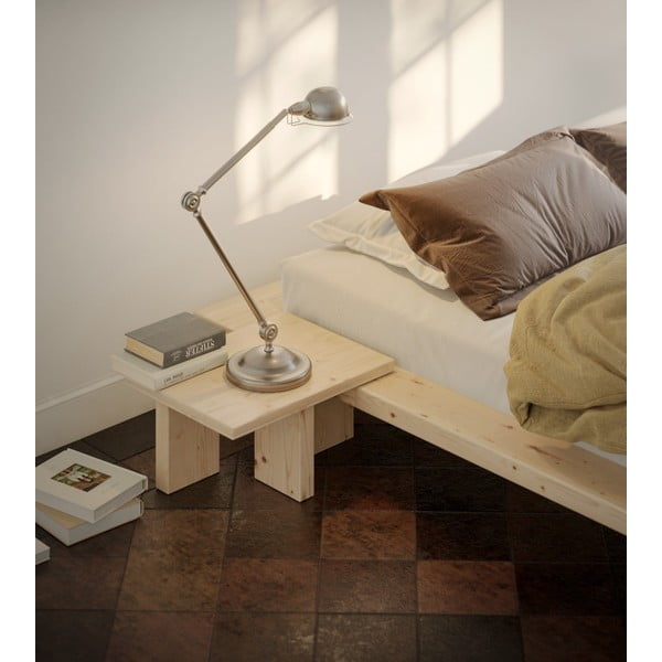 Szafka nocna z litego drewna sosnowego w naturalnym kolorze Japan – Karup Design-image-4