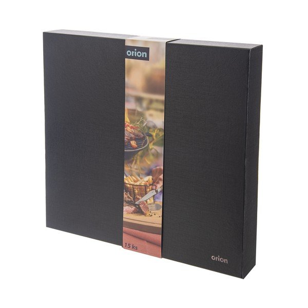 Sztućce ze stali nierdzewnej w srebrno-naturalnym kolorze 15 szt. – Orion-image-4