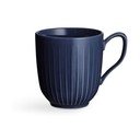 Ciemnoniebieski porcelanowy kubek Kähler Design Hammershoi, 330 ml
