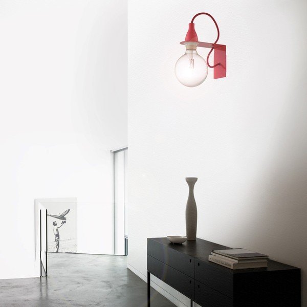 Czerwony kinkiet Evergreen Lights City-image-1