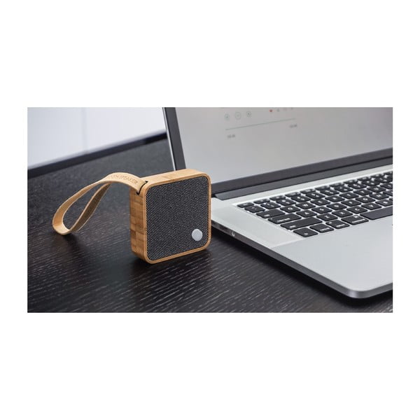 Głośnik bluetooth Gingko Square Bamboo-image-3