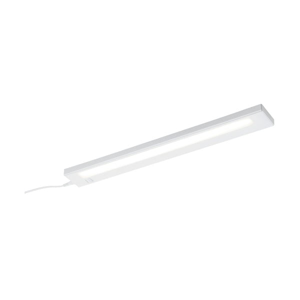 Biały kinkiet LED (dł. 55 cm) Alino – Trio