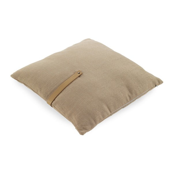 Beżowa poduszka z wypełnieniem Geese New York, 45x45 cm