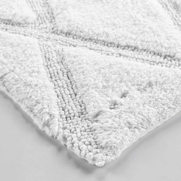 Biały dywanik łazienkowy 50x80 cm Thais – douceur d'intérieur-image-3
