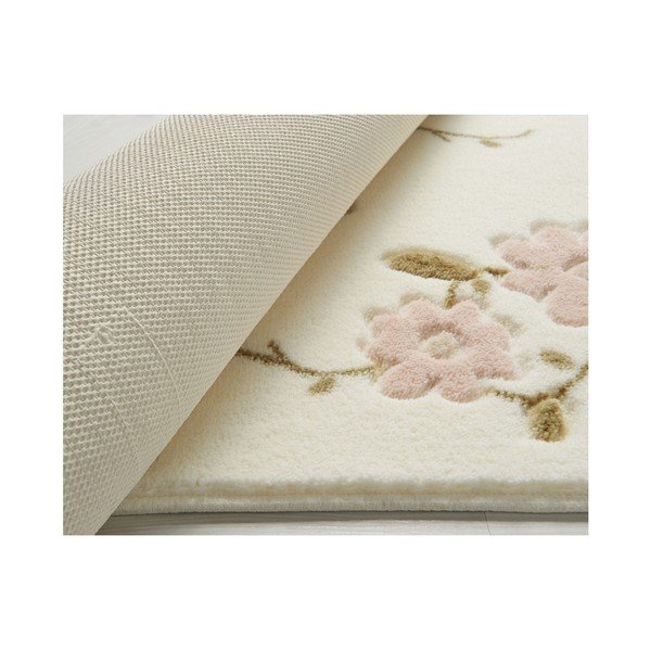 Biały dywanik łazienkowy Confetti Bathmats Margherita, 50x57 cm-image-1