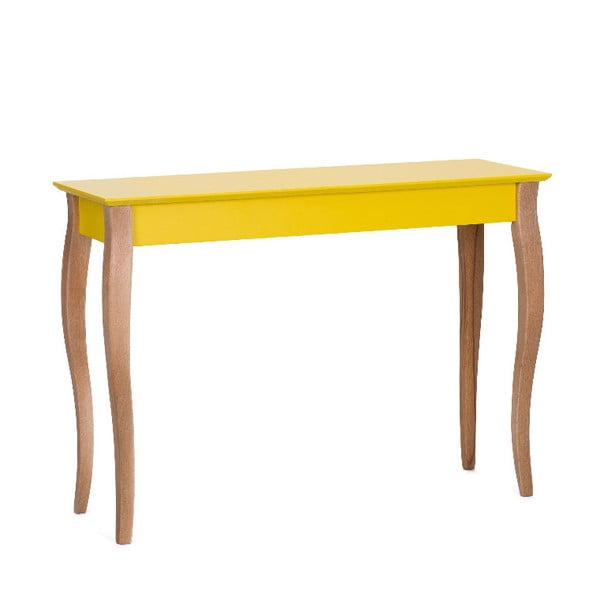 Żółta konsola Dressing Table, 105x74 cm