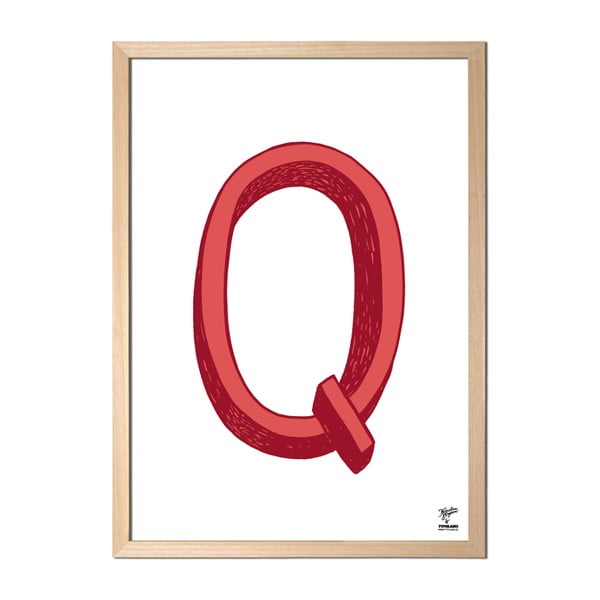 Plakat Q designed by Karolina Stryková