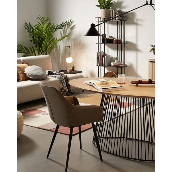 Stół do jadalni z blatem z drewna mangowego Kave Home, 200 x 110 cm-image-3