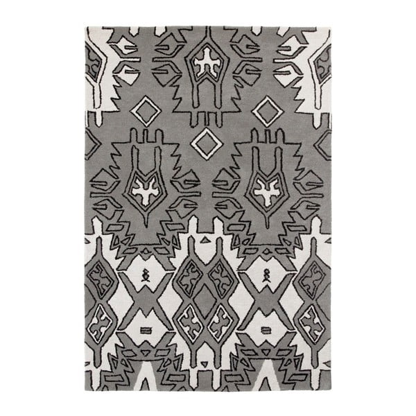 Szaro-srebrny dywan Think Rugs Spectrum, 150x230 cm