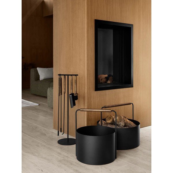 Koszyk na drewno Ashi – Blomus-image-1