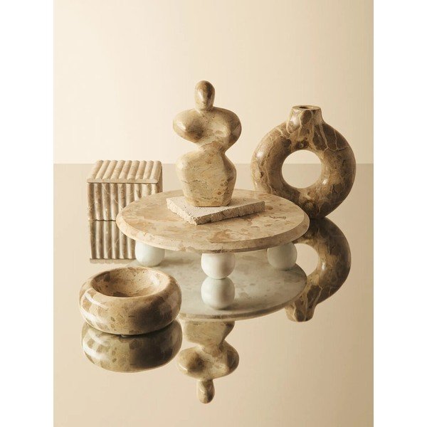 Marmurowa figurka (wysokość 20 cm) Santino – Premier Housewares-image-2