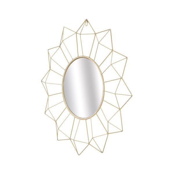 Lustro wiszące w ramie w złotym kolorze Mauro Ferretti Soleado, ⌀ 60 cm-image-4