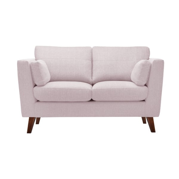 Pastelowo różowa sofa 2-osobowa Jalouse Maison Elisa