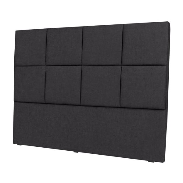 Ciemnoszary zagłówek łóżka Mazzini Sofas Barletta, 160x120 cm-image-2
