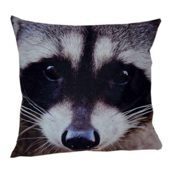 Poduszka Animals Raccoon, 42x42 cm