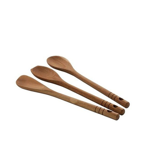 Komplet 3 łyżek drewnianych Acacia Wooden-image-1