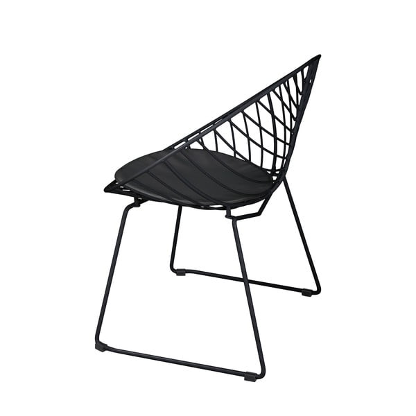 Zestaw 2 czarnych krzeseł ogrodowych Bonami Selection Coco-image-4