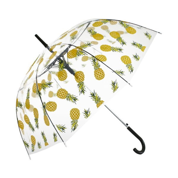 Przezroczysty parasol Ambiance Pineapple, ⌀ 100 cm