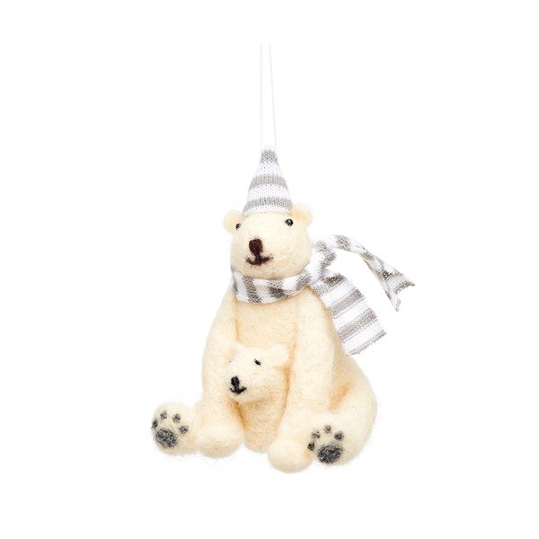 Figurka świąteczna Polar Bear – Sass & Belle