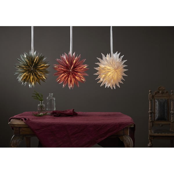 Zielona świąteczna dekoracja świetlna ø 40 cm Dis – Star Trading-image-4