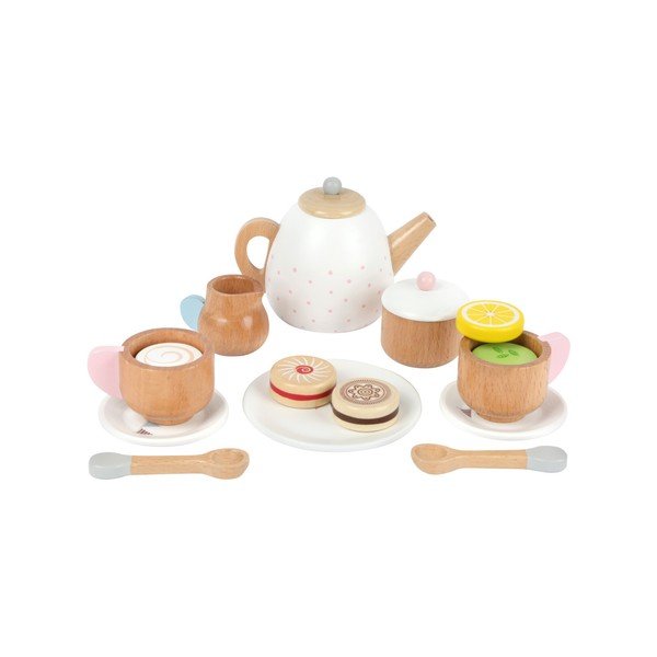 Dziecięcy drewniany zestaw do herbaty Legler Tea