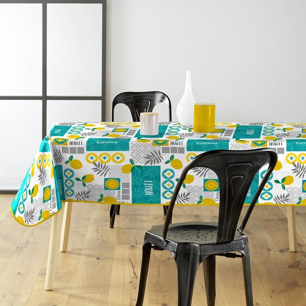 Obrus zmywalny z PCV 140x240 cm Citronnade – douceur d'intérieur